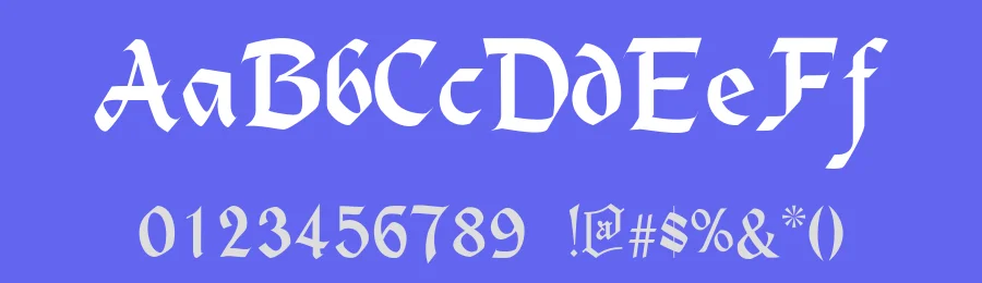 Heidelberg Type — Script Handwritten Font — thumbnail 3
