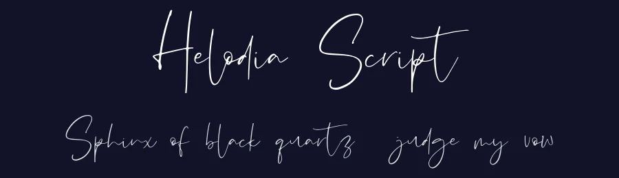 Helodia Script by AwanStudio — Script Handwritten Font — thumbnail 2