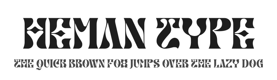 Heman Type by Heru Utama Putra — Display Font