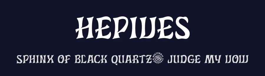 Hepives by Tirta Sudibya — Display Font — thumbnail 2