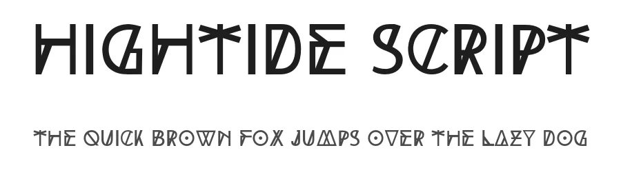 Hightide Script by Filipe Rolim — Script Handwritten Font
