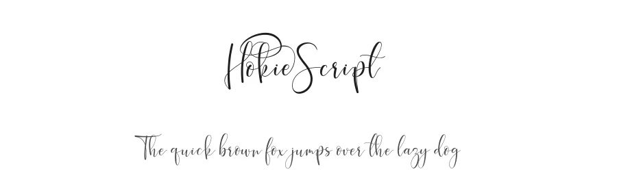 Hokie Script by Gilar Studio. — Script Handwritten Font