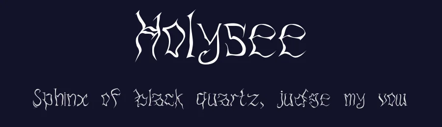 Holysee — Script Handwritten Font — thumbnail 2