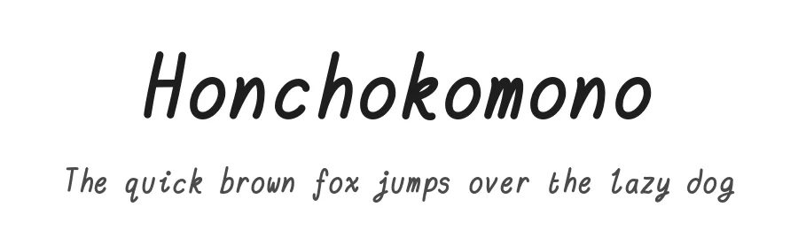 Honchokomono