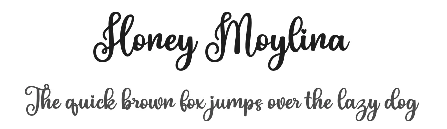 Honey Moylina by Lettersweet — Script Handwritten Font