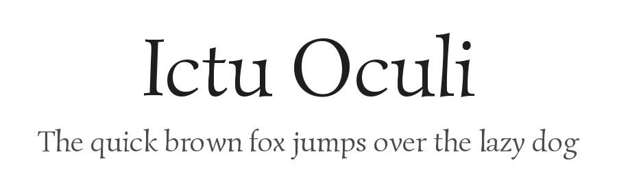 Ictu Oculi