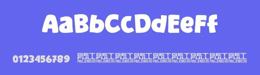 Igrunok SP by Sasha Pavljenko, Khurasan — Display Font — thumbnail 3