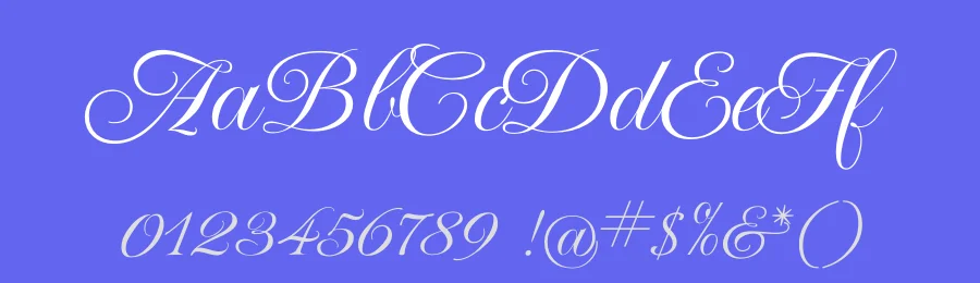 Imperial Script by Robert E. Leuschke — Script Handwritten Font — thumbnail 3
