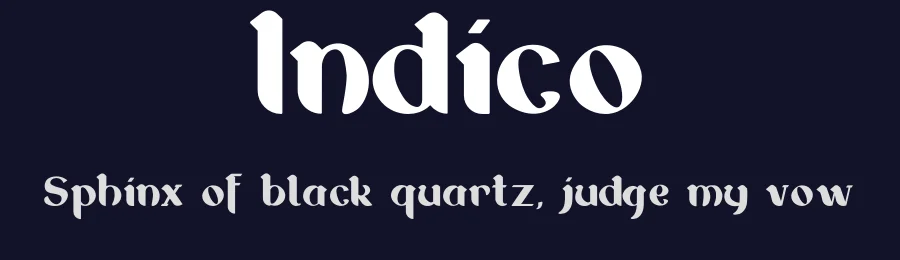 Indico by Teodora Todorović — Serif Font — thumbnail 2
