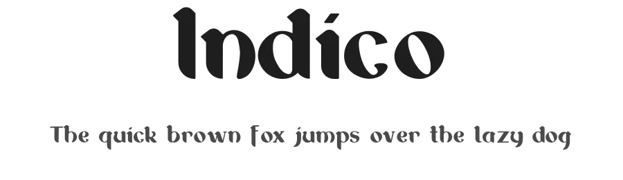 Indico by Teodora Todorović — Serif Font