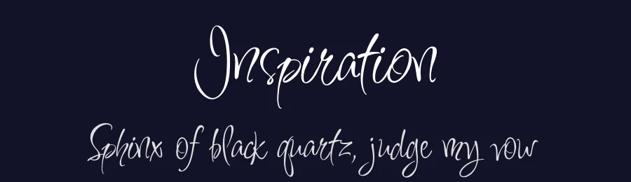 Inspiration by Robert E. Leuschke — Script Handwritten Font — thumbnail 2