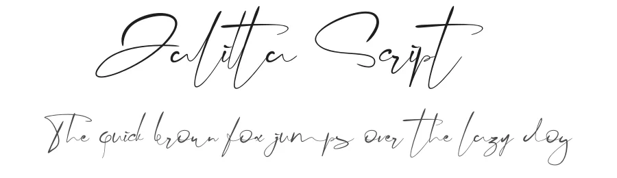 Jalitta Script by khaiuns β Script Handwritten Font