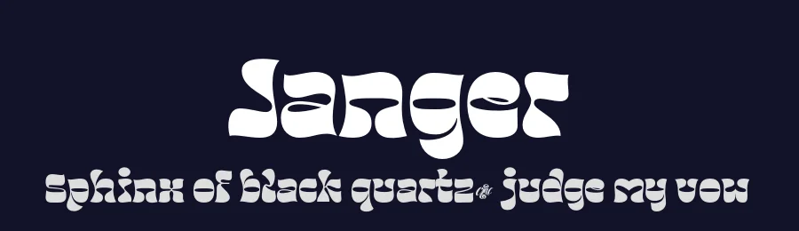 Janger by Kadek Mahardika — Display Font — thumbnail 2
