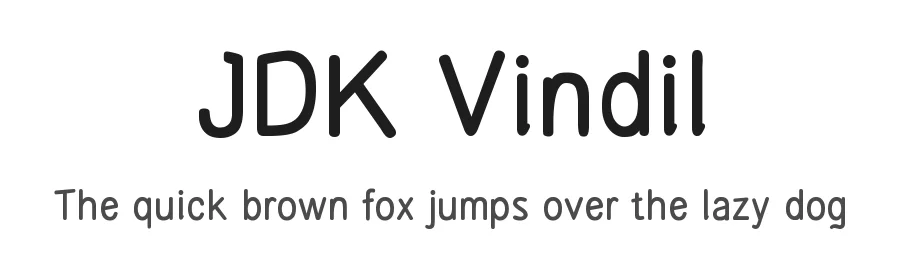 JDK Vindil by Jakub Drak Kočí — Script Handwritten Font