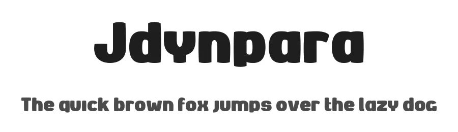 Jdynpara by Rotenaple — Script Handwritten Font