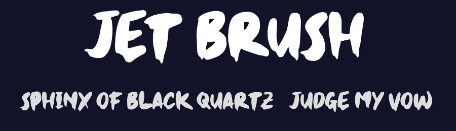 Jet Brush by Ali Hamidi — Script Handwritten Font — thumbnail 2