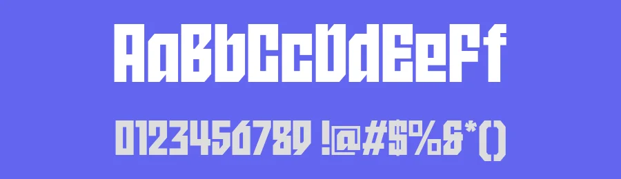 JHC Genetic by Anwar Patihan — Display Font — thumbnail 3