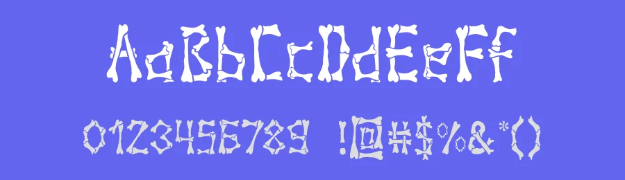John Bones by Sahirul Rheza — Display Font — thumbnail 3