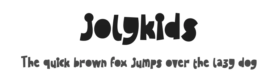 Jolykids by Lettersweet — Script Handwritten Font