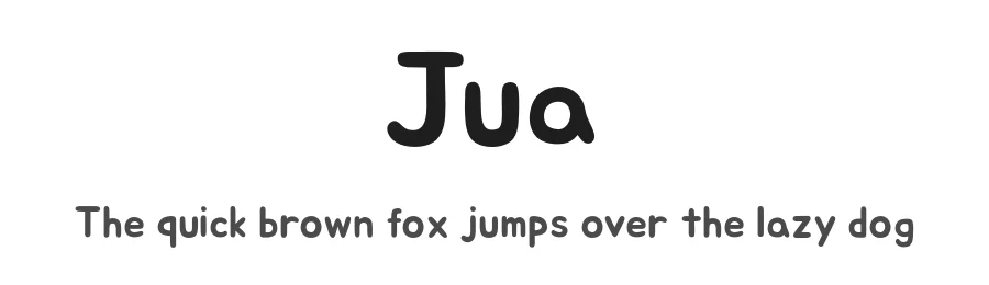 Jua by BONGJIN KIM, JAEHYUN KEUM, JUHEE TAE — Script Handwritten Font