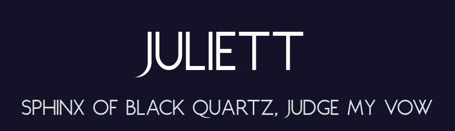 Juliett by GGBotNet — Sans Serif Font — thumbnail 2