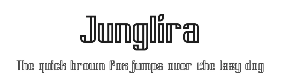 Junglira by zephram — Sans Serif Font