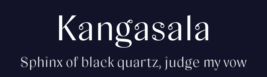 Kangasala by Elina Panda — Sans Serif Font — thumbnail 2