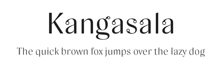 Kangasala by Elina Panda — Sans Serif Font