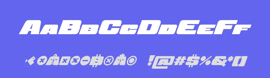 Kaput Black Italic by Fernando Haro — Display Font — thumbnail 3