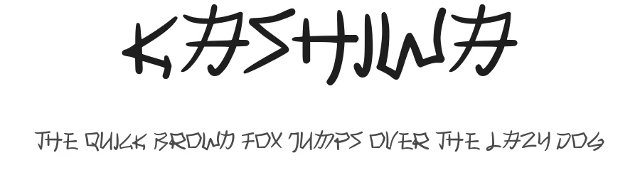 Kashiwa by Dida Ahluddin — Script Handwritten Font