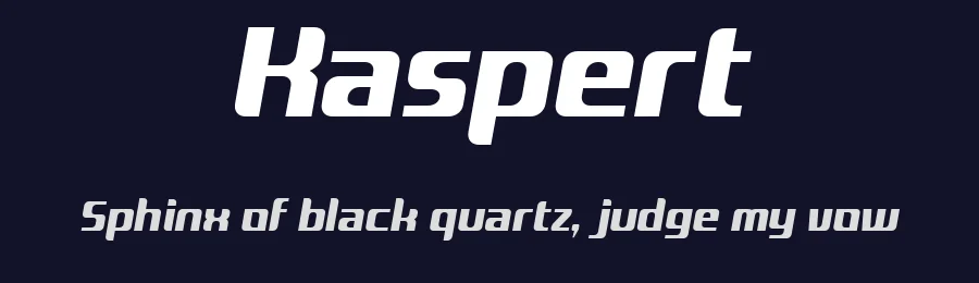 Kaspert by Drizy Studio — Display Font — thumbnail 2