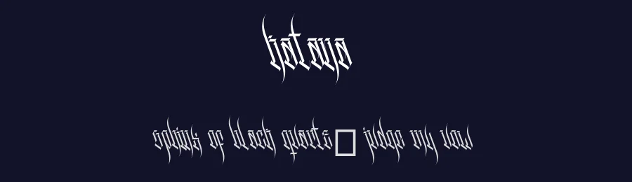 Katana — Script Handwritten Font — thumbnail 2