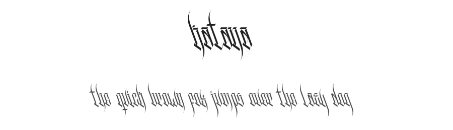 Katana — Script Handwritten Font