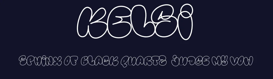 Kelsi by Mikhail Vlasov — Script Handwritten Font — thumbnail 2