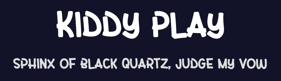 Kiddy Play by Sahirul Puguh — Script Handwritten Font — thumbnail 2