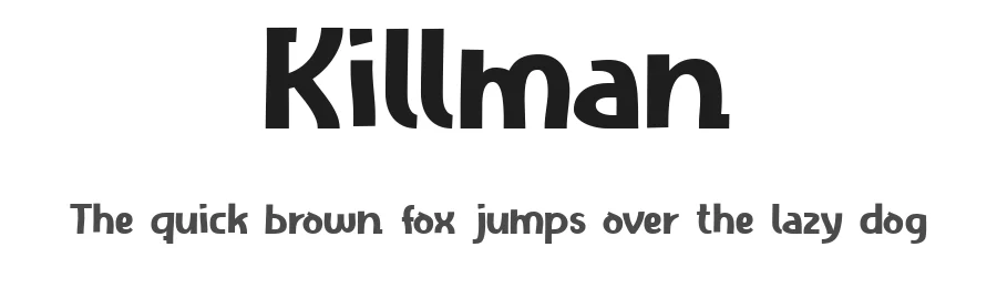 Killman by jarnawi saja — Display Font