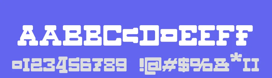 Kirpich by Dmitriy Sychiov — Slab Serif Font — thumbnail 3