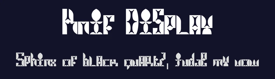 Knif Display by BOEM — Display Font — thumbnail 2