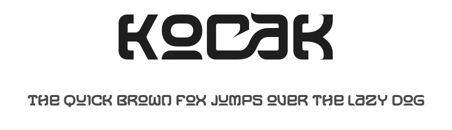 Kocak by Jarnawi Saja — Display Font