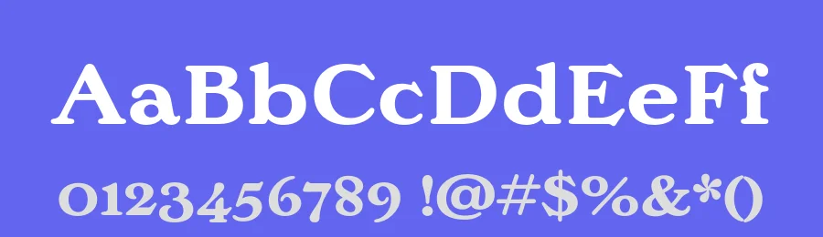 Kolumbia by Ania Wieluńska | Borys Kosmynka — Serif Font — thumbnail 3