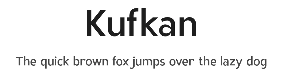 Kufkan by Ragamkata Studio — Sans Serif Font