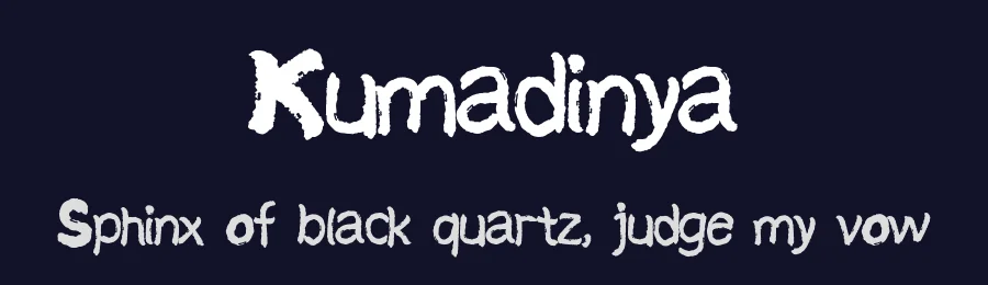 Kumadinya by Ginan Perdana — Script Handwritten Font — thumbnail 2
