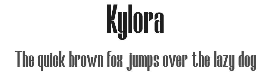 Kylora by Rvandtype Studio — Display Font