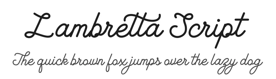 Lambretta Script by Almeerastudio — Script Handwritten Font
