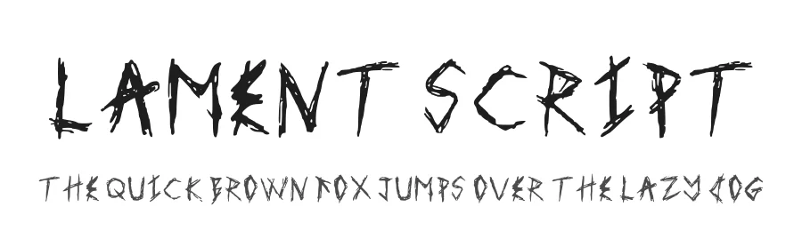 Lament Script — Script Handwritten Font