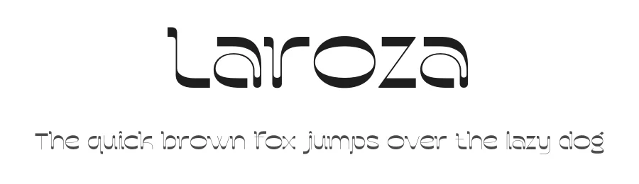 Laroza by Authentype — Display Font
