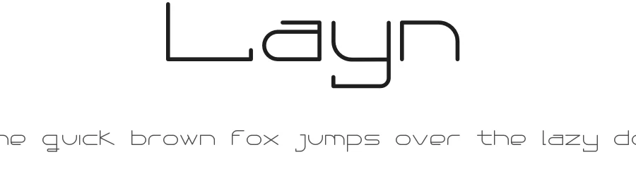 Layn by Christopher Gonzalez — Display Font