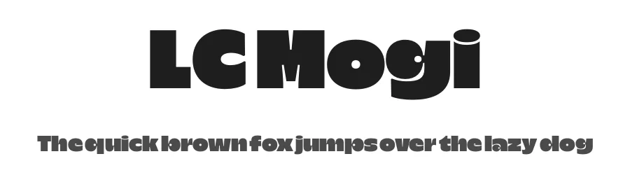 LC Mogi by Deni Anggara β Display Font