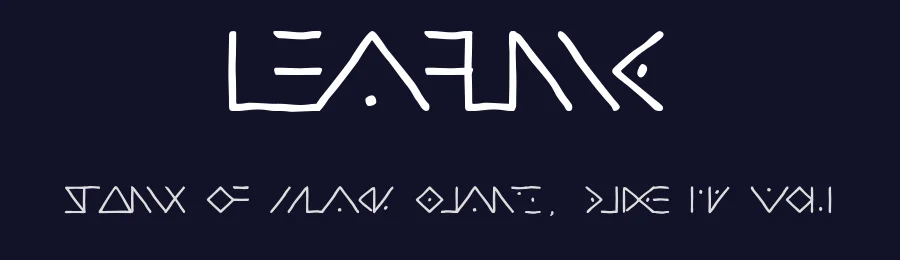 Leafling by Benedikt Dietrich — Script Handwritten Font — thumbnail 2