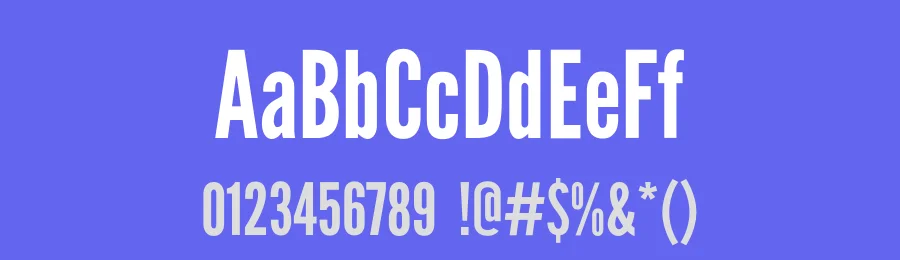 League Gothic by The League of Moveable Type — Sans Serif Font — thumbnail 3